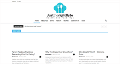 Desktop Screenshot of justtherightbyte.com